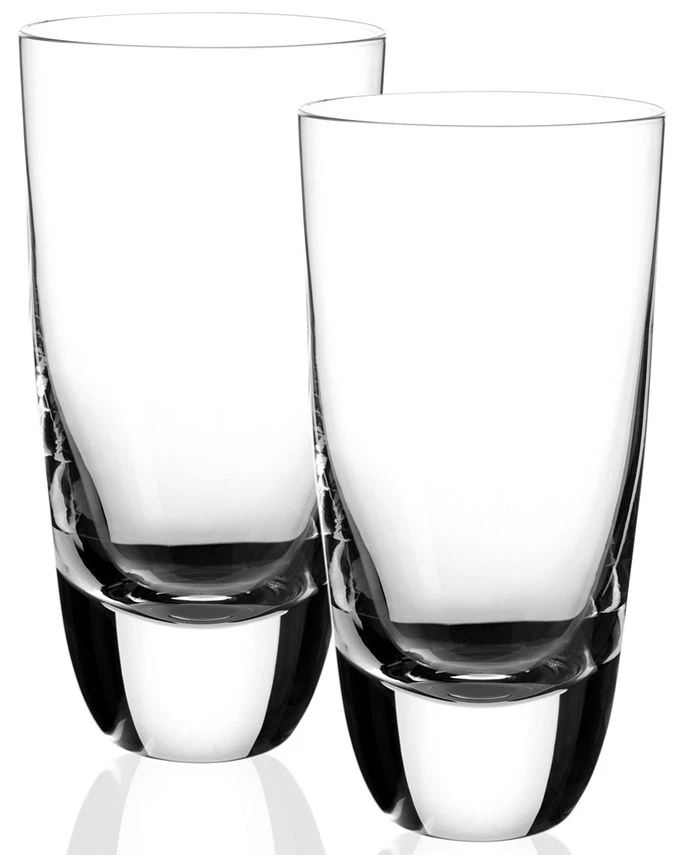 Villeroy & Boch American Bar Straight Bourbon Highball Glasses, Set Of 2 3 Villeroy & Boch American Bar Straight Bourbon Highball Glasses, Set Of 2