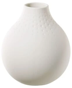 Villeroy & Boch White Perle Vase NO.3
