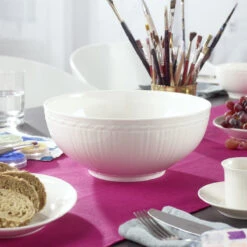 Villeroy And Boch Cellini Round Vegetable Bowl 9.5" -Villeroy & Boch 1046003170 a3