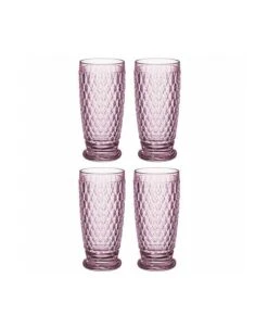Villeroy & Boch Ston Rose Highball, Set Of 4