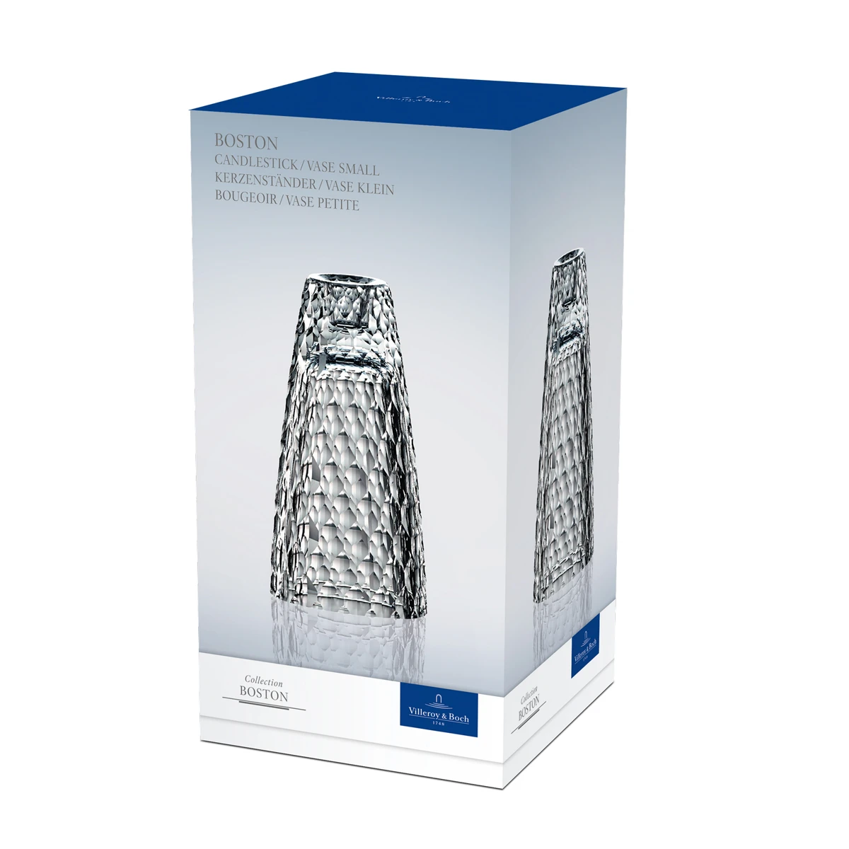 Villeroy And Boch Boston 6" Vase And Candlestick 4 Villeroy And Boch Boston 6" Vase And Candlestick - Image 2