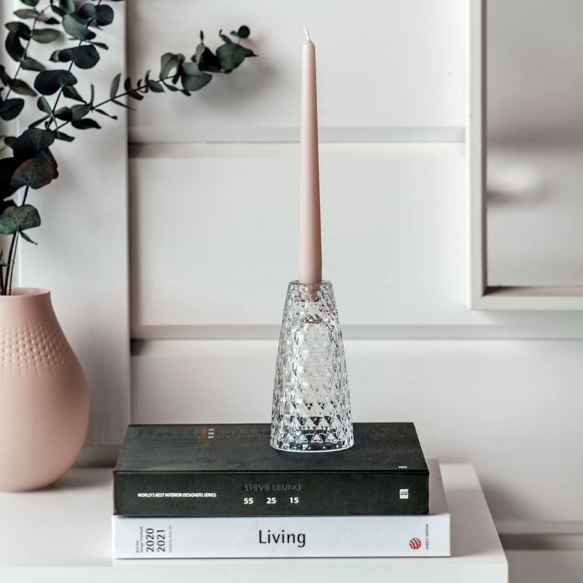 Villeroy And Boch Boston 6" Vase And Candlestick 6 Villeroy And Boch Boston 6" Vase And Candlestick - Image 4