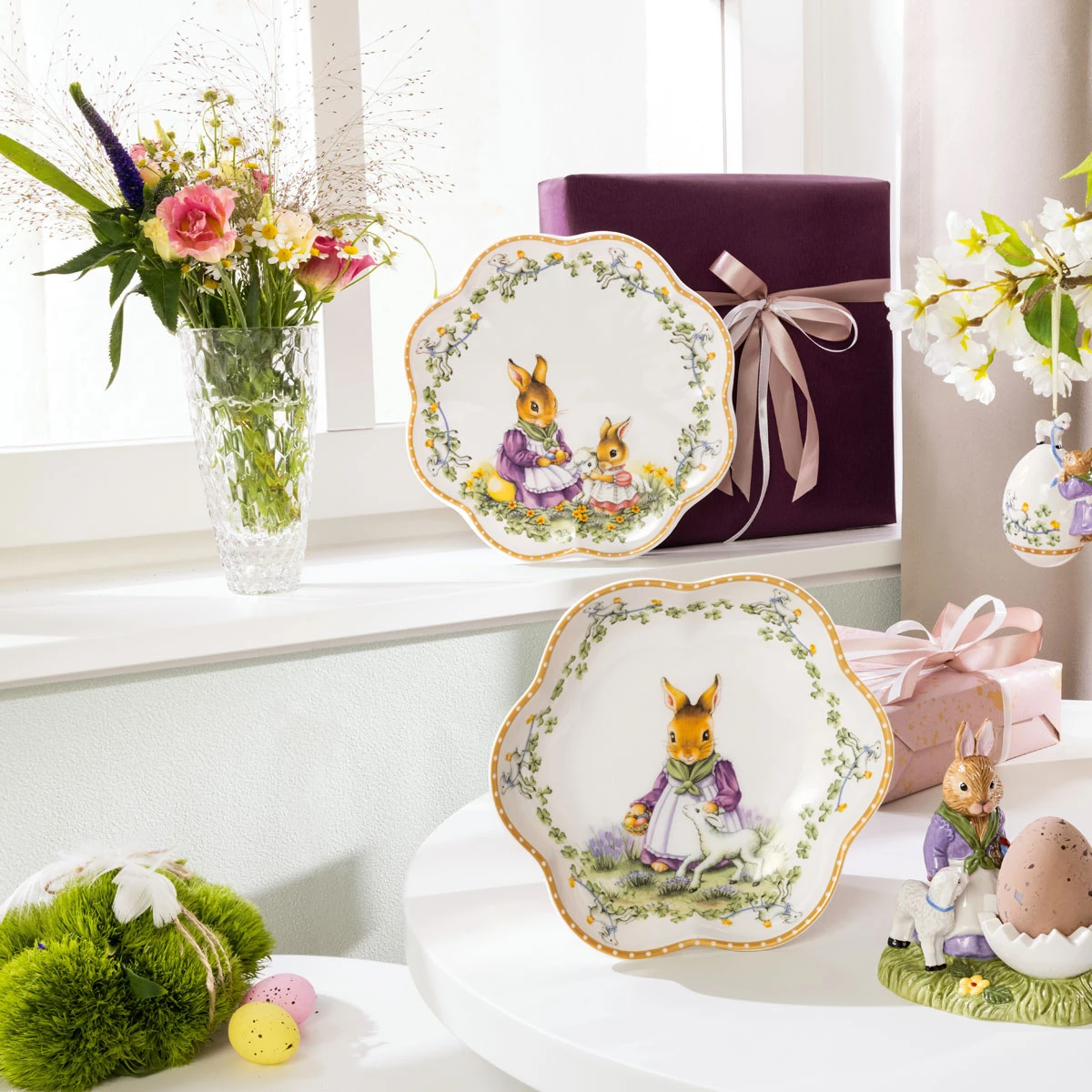 Villeroy And Boch Boston Candlestick, Tall Vase 8.5" 6 Villeroy And Boch Boston Candlestick, Tall Vase 8.5" - Image 4