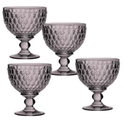 Villeroy And Boch Boston Colored Champagne, Dessert Bowl Set Of 4 Rose