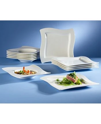 Villeroy & Boch New Wave Set/4 Dinner Plate 3 Villeroy & Boch New Wave Set/4 Dinner Plate - Image 2