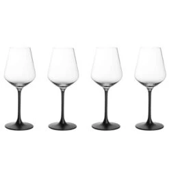 Villeroy & Boch V&B - Manufacture Rock Red Wine Goblet Set 4pce