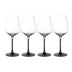 Villeroy & Boch V&B - Manufacture Rock White Wine Goblet Set 4pcs