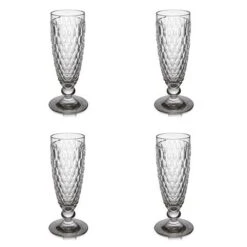 Villeroy & Boch V&B - Boston Clear Champagne Flute Set 4pce
