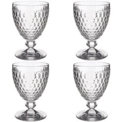 Villeroy & Boch V&B - Boston Clear Water Tumbler Set 4pce