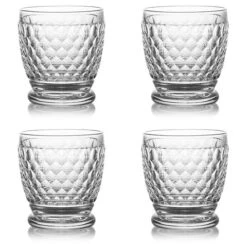 Villeroy & Boch V&B - Boston Clear Old Fashioned Tumbler Set 4pce