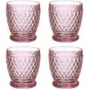 Villeroy & Boch V&B - Boston Rose Old Fashioned Tumbler Set 4pce 2 Villeroy & Boch V&B - Boston Rose Old Fashioned Tumbler Set 4pce -Villeroy & Boch 168792 Large