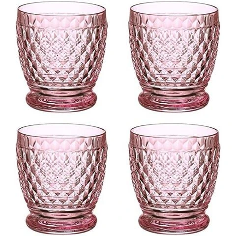 Villeroy & Boch V&B - Boston Rose Old Fashioned Tumbler Set 4pce 3 Villeroy & Boch V&B - Boston Rose Old Fashioned Tumbler Set 4pce
