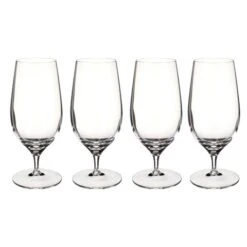 Villeroy & Boch V&B - Purismo Beer Glass 18cm Set 4pce