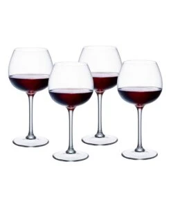 Villeroy & Boch Purismo Red Wine Full Bodied Glass, Set Of 4
