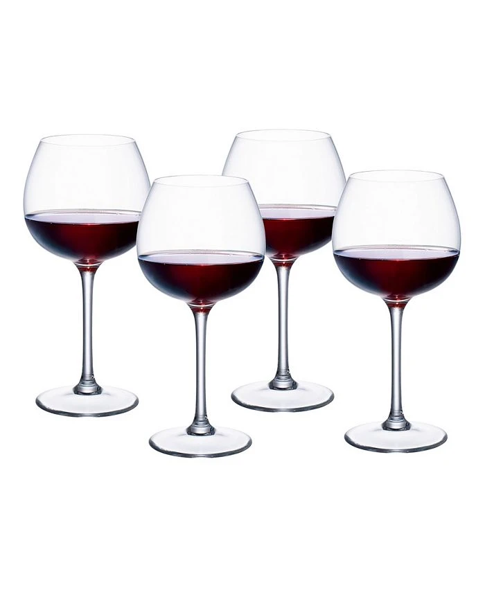 Villeroy & Boch Purismo Red Wine Full Bodied Glass, Set Of 4 3 Villeroy & Boch Purismo Red Wine Full Bodied Glass, Set Of 4