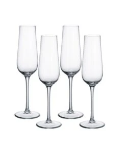 Villeroy & Boch Purismo Special Champagne Glass, Set Of 4