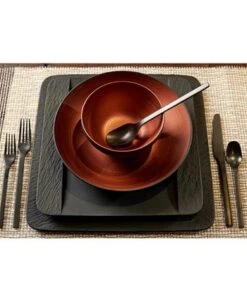 Villeroy & Boch Manufacture Rock Dinner Plate Square -Villeroy & Boch 18139576 fpx
