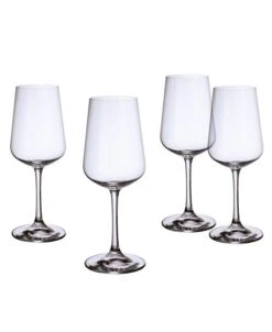 Villeroy & Boch Ovid White Wine Glass, Set Of 4