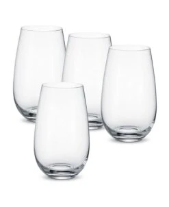 Villeroy & Boch Entrée Water Tumbler Or Cocktail Glass, Set Of 4