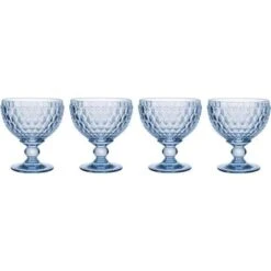 Villeroy & Boch V&B - Boston Coloured Champagne/Dessert Bowl Blue Set 4pce