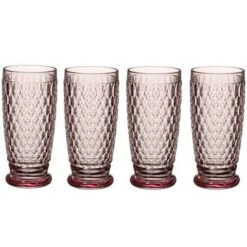 Villeroy & Boch V&B - Boston Rose Highball Set 4pce