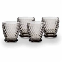 Villeroy & Boch V&B - Boston Smoke Tumbler Set 4pce