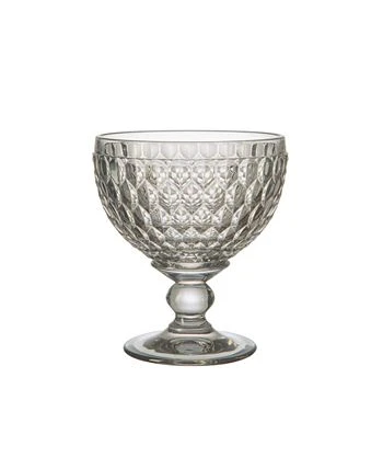 Villeroy & Boch Ston Smoke Crystal Dessert Bowl/ Champagne Glass, Set Of 4 4 Villeroy & Boch Ston Smoke Crystal Dessert Bowl/ Champagne Glass, Set Of 4 - Image 2