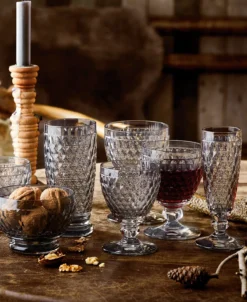 Villeroy & Boch Ston Smoke Crystal Dessert Bowl/ Champagne Glass, Set Of 4 8 Villeroy & Boch Ston Smoke Crystal Dessert Bowl/ Champagne Glass, Set Of 4 -Villeroy & Boch 23604280 fpx