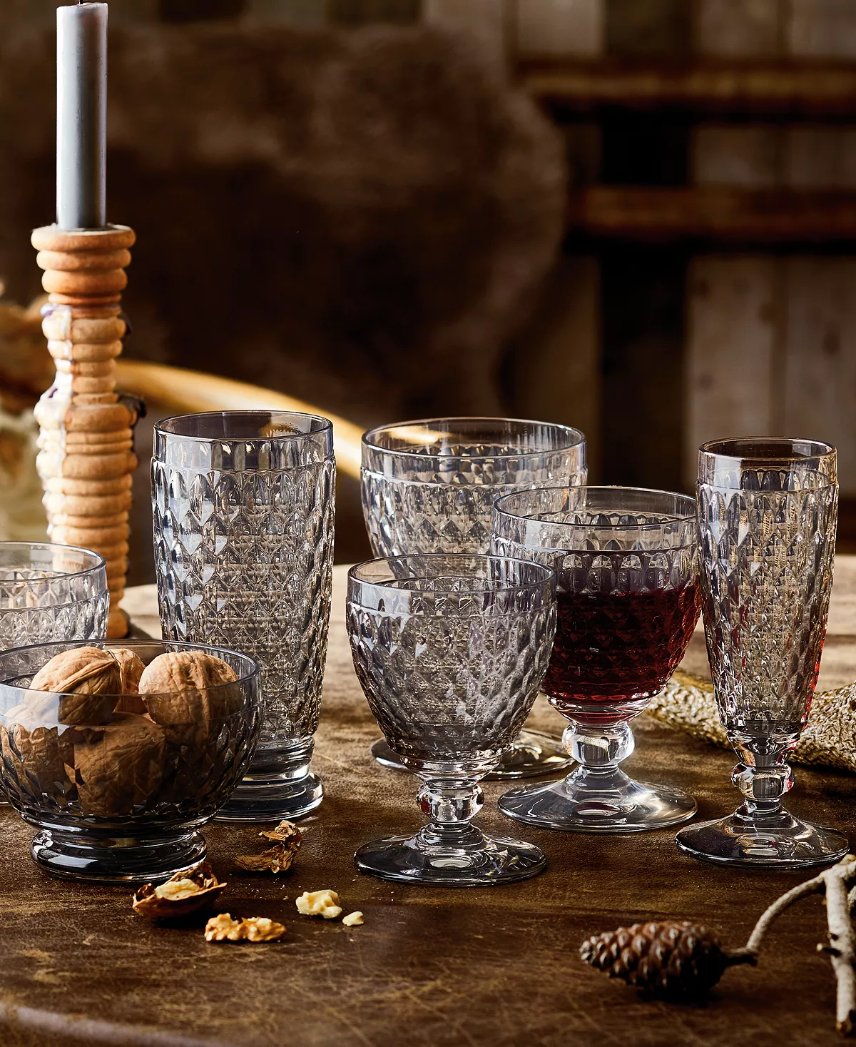 Villeroy & Boch Ston Smoke Crystal Dessert Bowl/ Champagne Glass, Set Of 4 5 Villeroy & Boch Ston Smoke Crystal Dessert Bowl/ Champagne Glass, Set Of 4 - Image 3