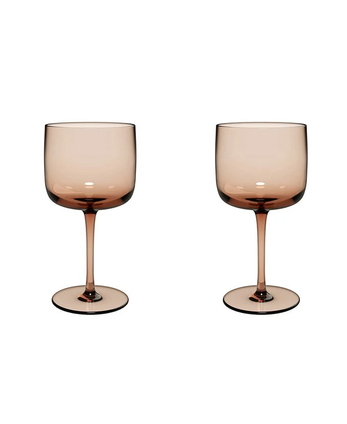 Villeroy & Boch Clay Wine Glass Glasses, Set Of 2 3 Villeroy & Boch Clay Wine Glass Glasses, Set Of 2