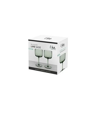Villeroy & Boch Sage Wine Glass Pair, Set Of 2 4 Villeroy & Boch Sage Wine Glass Pair, Set Of 2 - Image 2