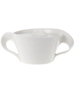 Villeroy & Boch New Wave 8.75oz Covered Sugar Bowl Home