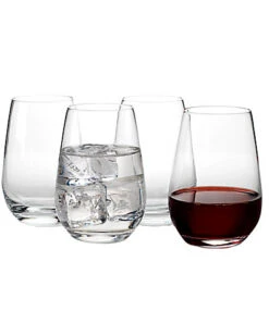 Villeroy & Boch Asic Glass Stemless White Wine / Dof Set Of 4 Home