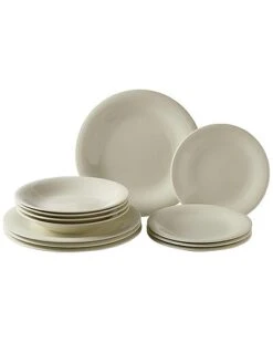 Villeroy & Boch Color Loop Natural 12PC Plate Set Home
