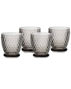 Villeroy & Boch Set Of 4 Boston Colored Double Old Fashioned / Tumblers Home