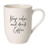 Villeroy & Boch Keep Calm And Drink Coffee Statement Mug Home