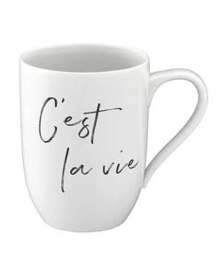 Villeroy & Boch C'Est La Vie Statement Mug Home