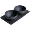 Villeroy & Boch Manufacture Rock 3pc Condiment Set Home -Villeroy & Boch 3050508565 RLLD 1