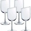 Villeroy & Boch Newmoon Set Of 4 Glass White Wine Clarets Home -Villeroy & Boch 3050608836 RLLD 1