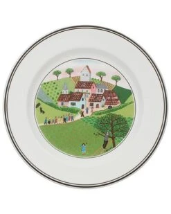 Villeroy & Boch Design Naif Wedding Procession Bread & Butter Plate Home