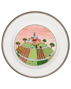 Villeroy & Boch Design Naif Bread & Butter Farmers Village Plate Home