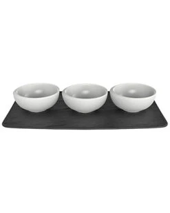 Villeroy & Boch Newmoon Dip Bowl & Tray Set Home