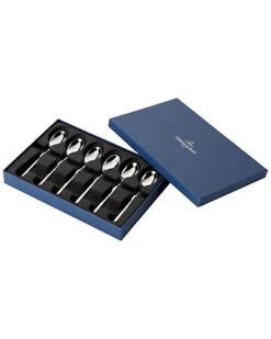 Villeroy & Boch New Wave Set Of 6 After Dinner Spoons Home