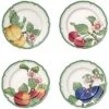 Villeroy & Boch French Garden Modern Fruits Set Of 4 Dinner Plates Home