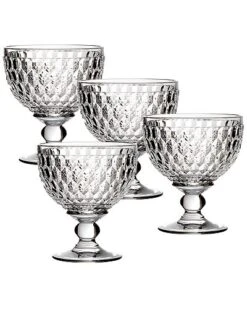 Villeroy & Boch Ston Set Of 4 Colored Champagne / Dessert Bowls Home