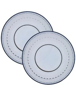 Villeroy & Boch Ston Set Of 2 Colored Salad Plates Home 5 Villeroy & Boch Ston Set Of 2 Colored Salad Plates Home -Villeroy & Boch 3050823300 RLLD 2