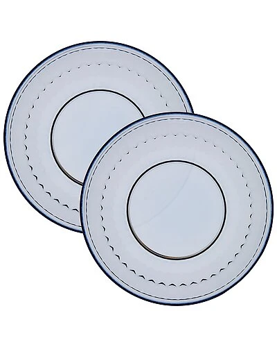 Villeroy & Boch Ston Set Of 2 Colored Salad Plates Home 4 Villeroy & Boch Ston Set Of 2 Colored Salad Plates Home - Image 2