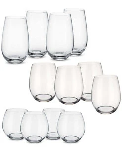 Villeroy & Boch Entree 12pc Stemless Set Home