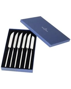 Villeroy & Boch New Wave Set Of 6 Steak Knives Home