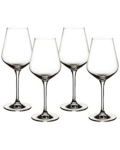 Villeroy & Boch Set Of 4 La Divina Bordeaux Glasses Home